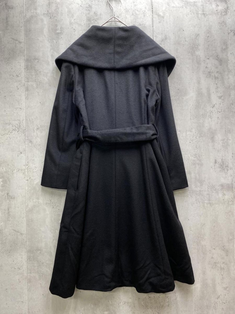【カシミア100】INED 9号 ロングコート INED カシミヤコート 9号 INED イネド カシミヤ100% ロング