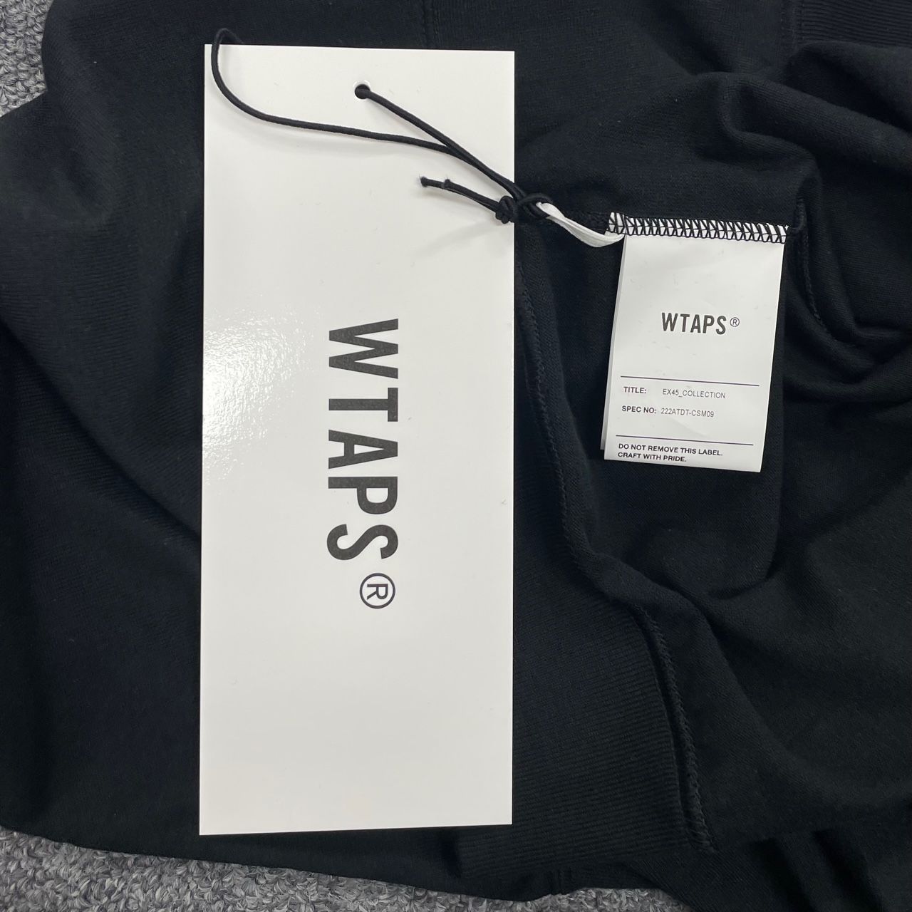 WTAPS V.I.C 222ATDT-CSM09 M ダブルタップス DESCENDANT ロンT 