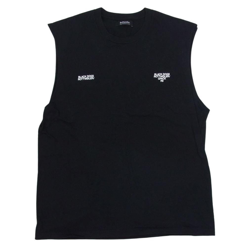 ROTTWEILER ロットワイラー RW22SS0626 BLACK DOGS ロゴプリント 