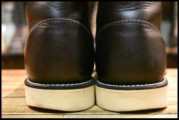 レッドウィング ブラックプレーントゥ レッドウィング アイリッシュ