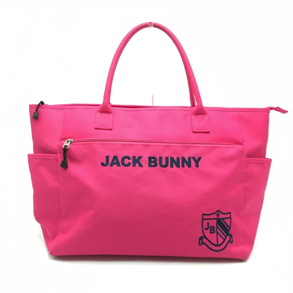 ジャックバニー ロッカーバッグ ピンク×ネイビー トートバッグ 複数