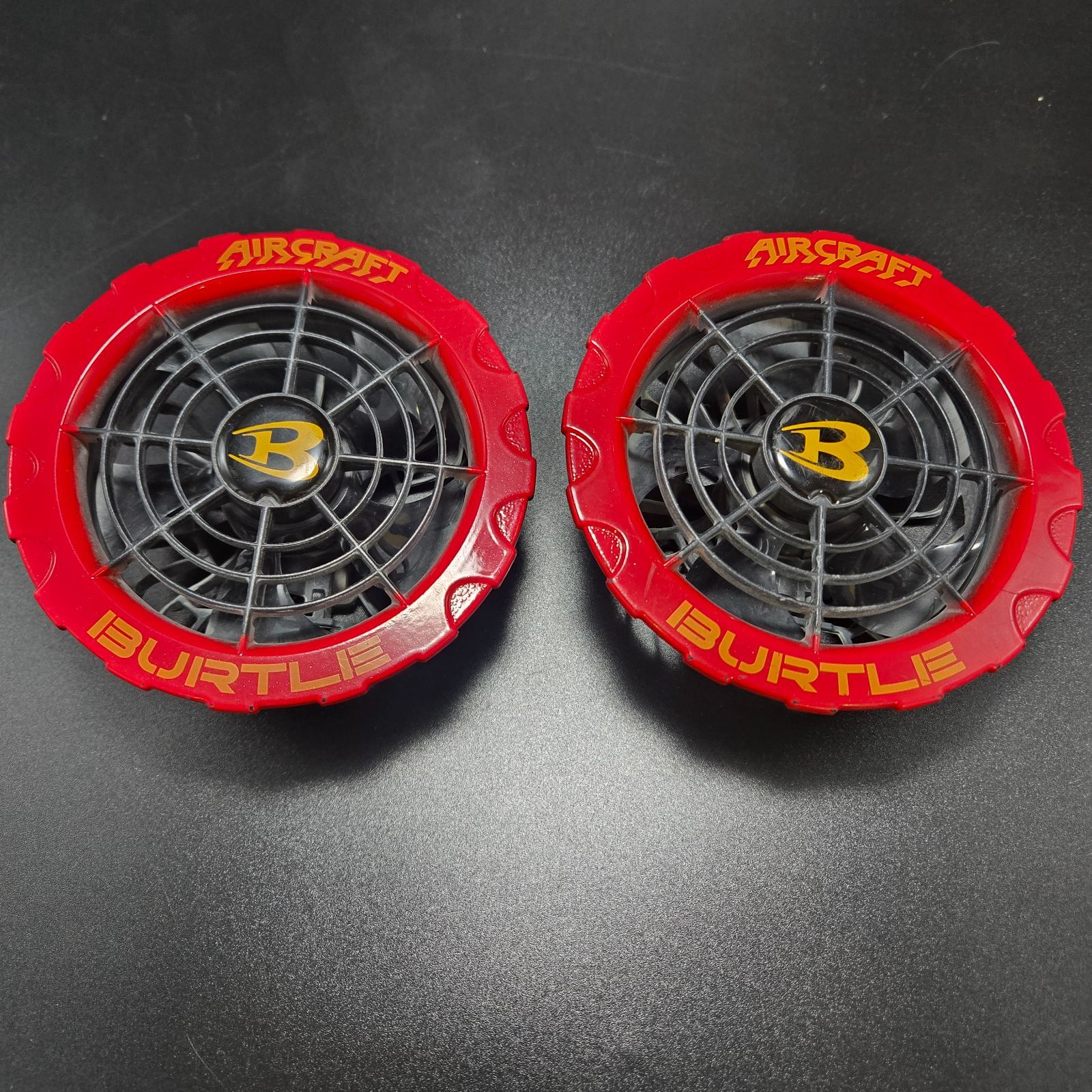 動作 済 BURTLE AIRCRAFT ファンセット 空調服 19v