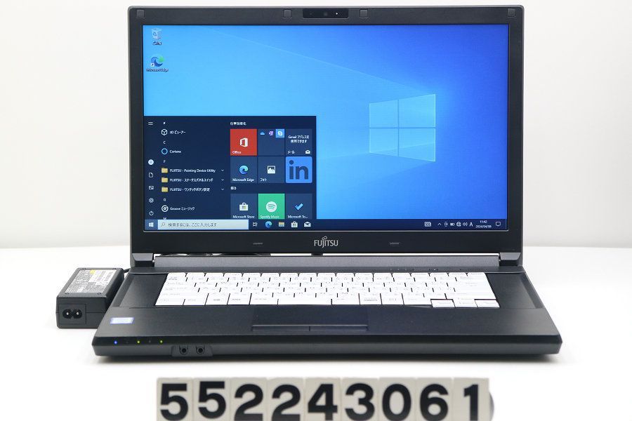 富士通 LIFEBOOK A577/T Core i3 7130U 2.7GHz/8GB/256GB(SSD)/15.6W/FWXGA(1366x768)/Win10 【552243061】