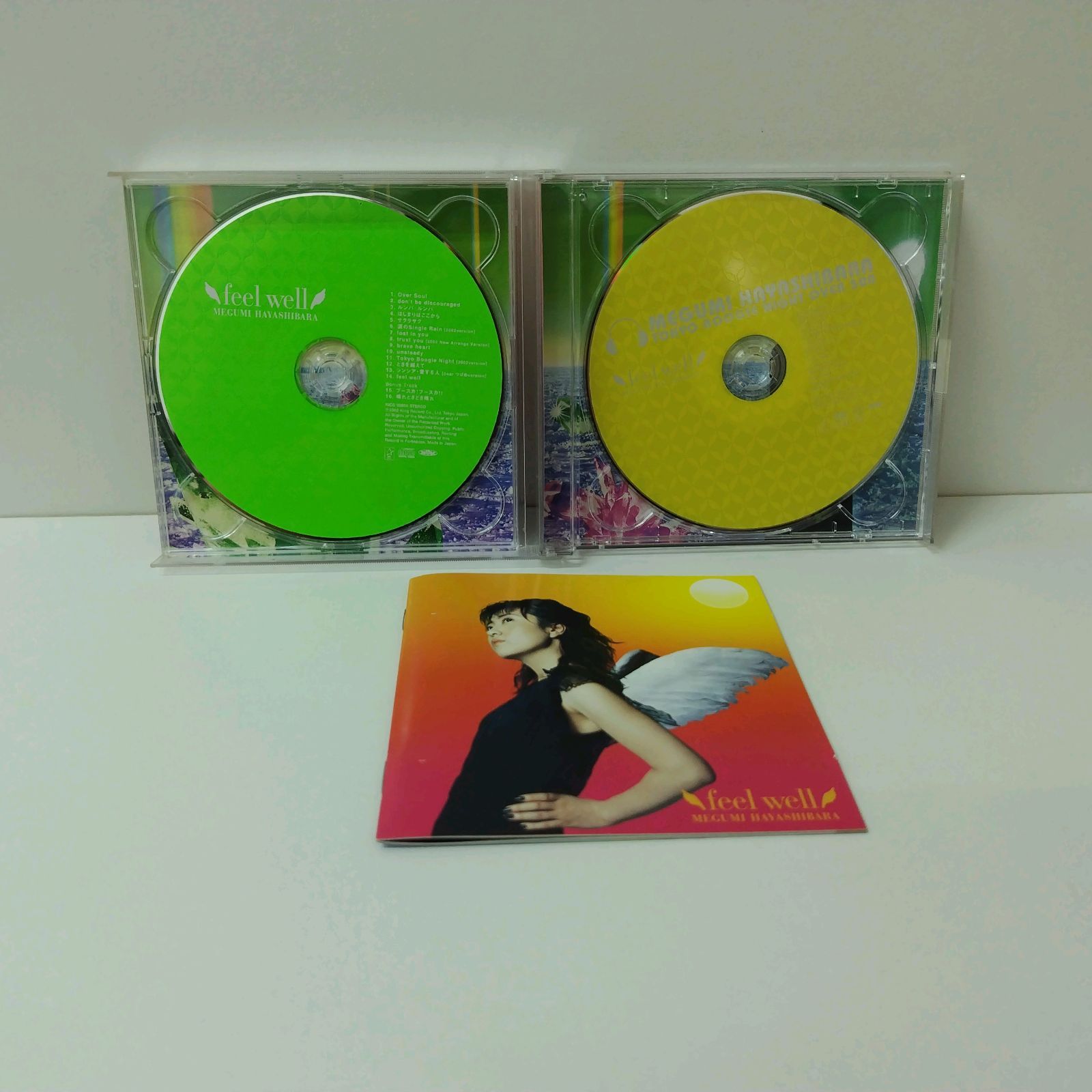 新品・未開封　初回盤CD/DVD 林原めぐみ/feel well zaP5_G3110278W.JPG