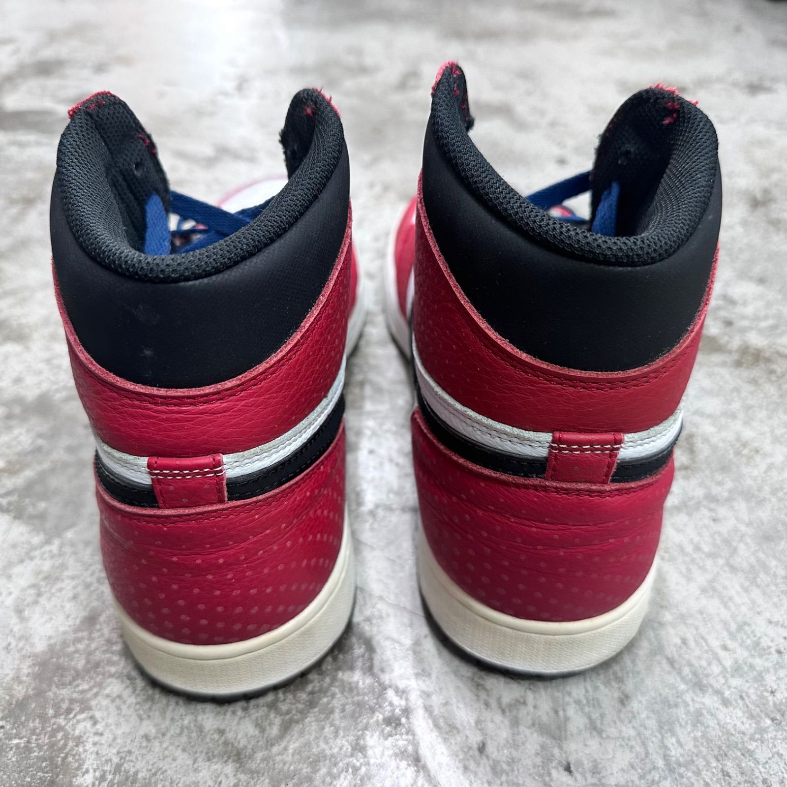 シューズ(男性用) NIKE AIRJORDAN 1 SPIDERMAN ORIGIN STORY NIKE AIR JORDAN 1 RETRO HIGH SPIDER MAN ORIGIN STORY ナイキ