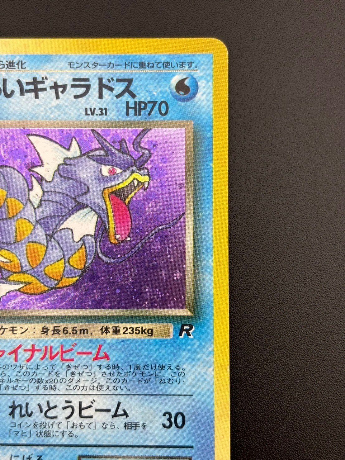 未使用/美品/旧裏★わるいギャラドス[4弾拡張ロケット団]LV31Pokemon 中古品】 わるいギャラドス 第4弾拡張パック ロケット団 LV.31