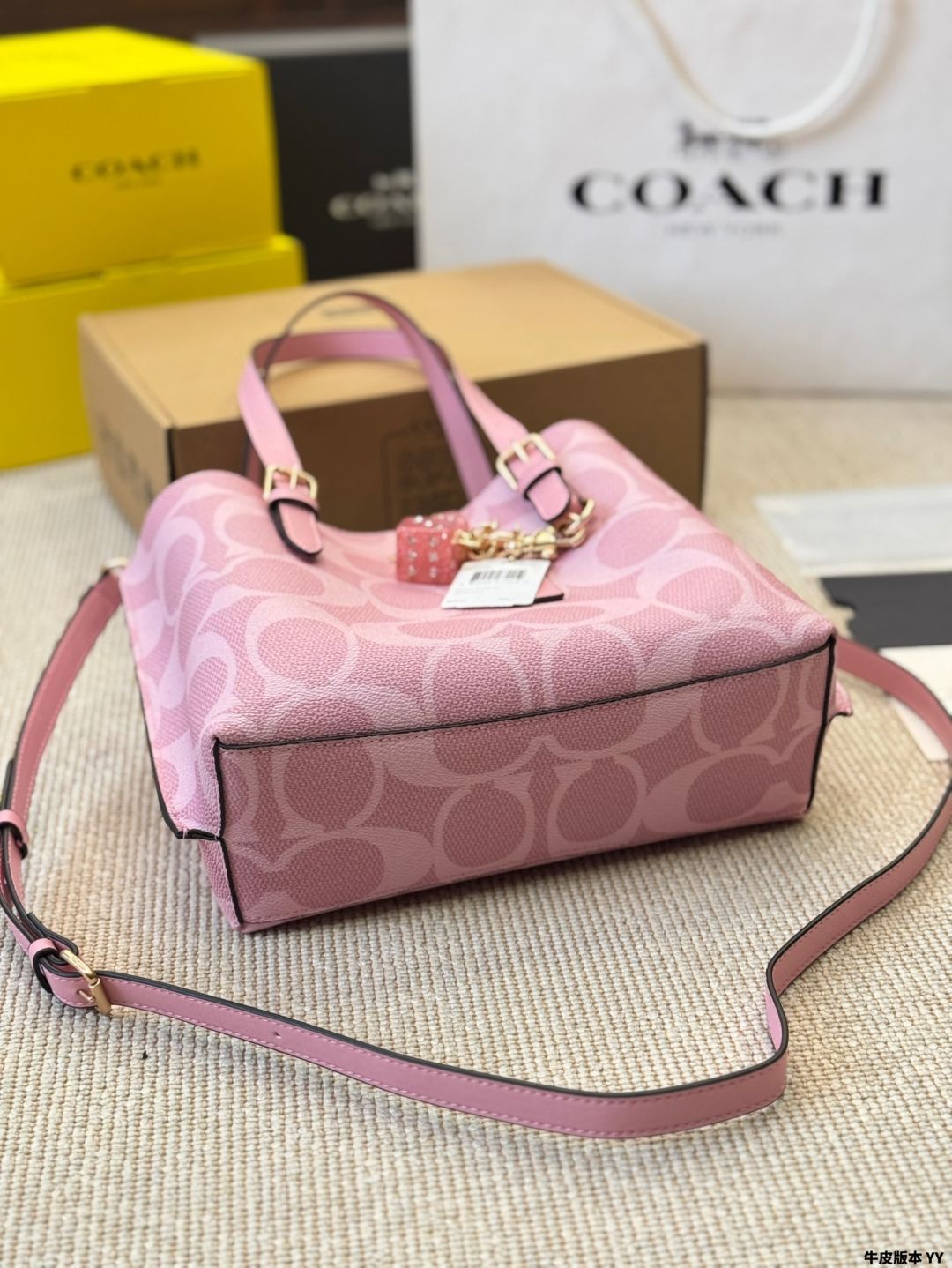 送料無料も! 今日 Coach Mollie25 トートバッグ Mollie 25 Tote Bag -MM輸入
