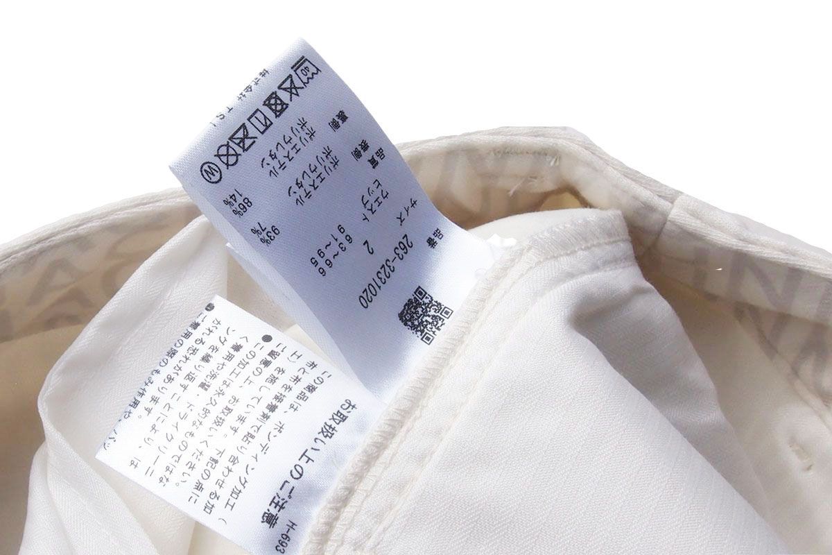 BUNNY｜防風ツイルロングパンツ｜レディースゴルフウェア｜2｜ホワイト