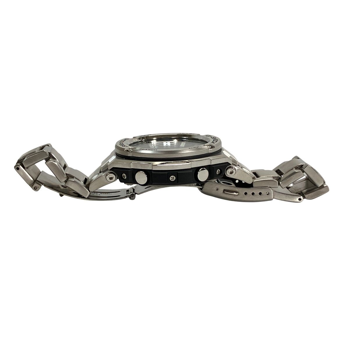 CASIO GST-W110D-1AJF G-SHOCK 腕時計 ソーラー充電 電波時計 20気圧防水 メタルバンド Gスチール カシオ W10556516