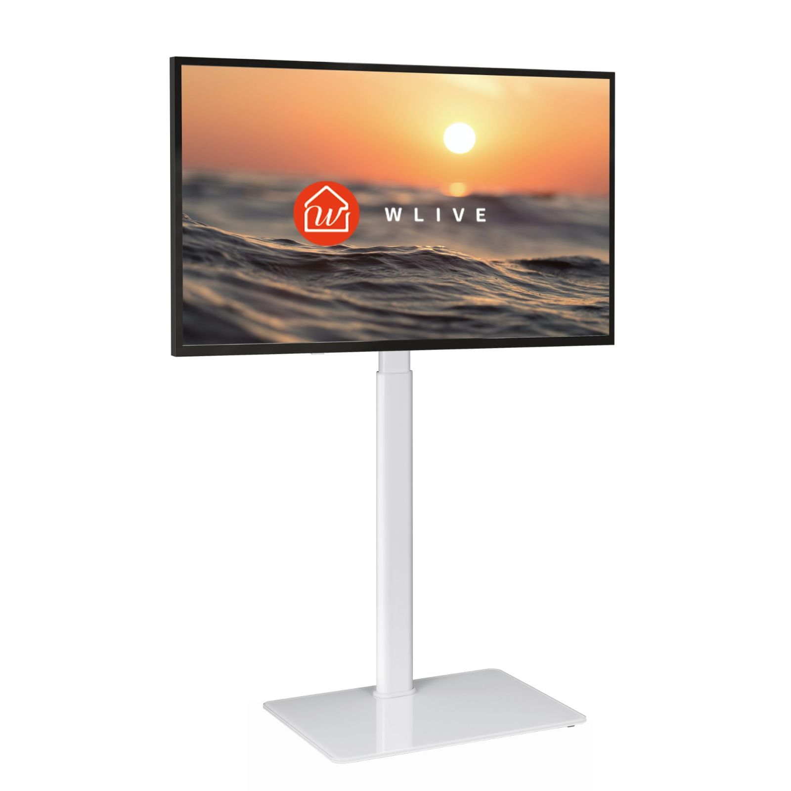 30～65インチ対応 VESA|横100～600mm|縦100～400mm 壁寄せスタンド 耐荷重40kg 壁寄せテレビスタンド 高さ調節 左右25°角度調節 tvスタンド 首振り テレビ台 家用 ハイタイプ 学校 ビジネス展示用 壁寄せ