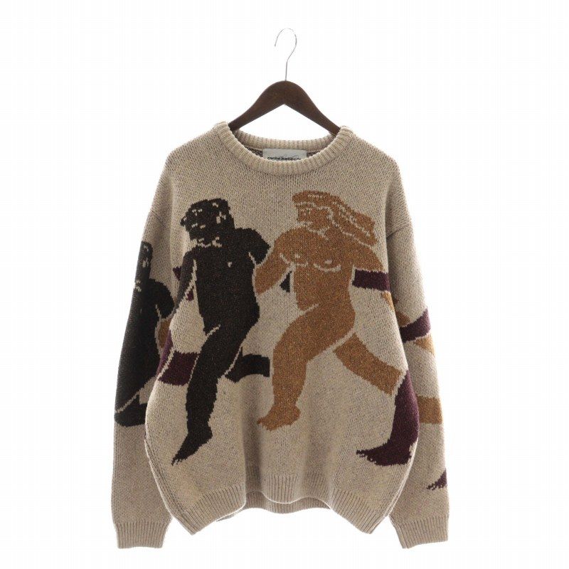 カルネボレンテ Carne Bollente 22AW IN-DEPENDS DAY SWEATER