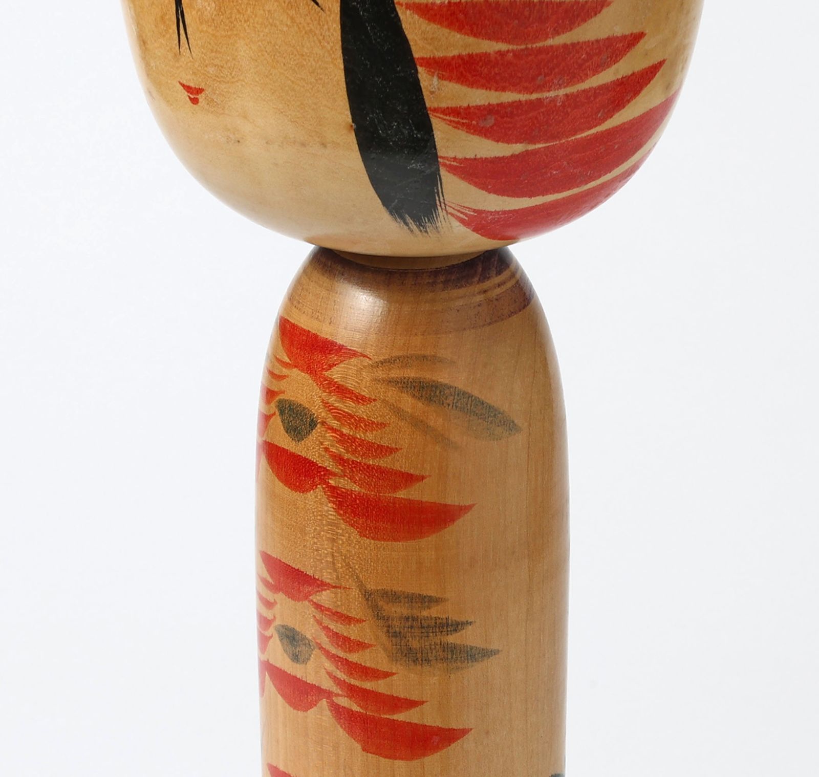 こけし 遠刈田系 作田栄一（1929-1997） 高さ37cm | KOKESHI DOLL