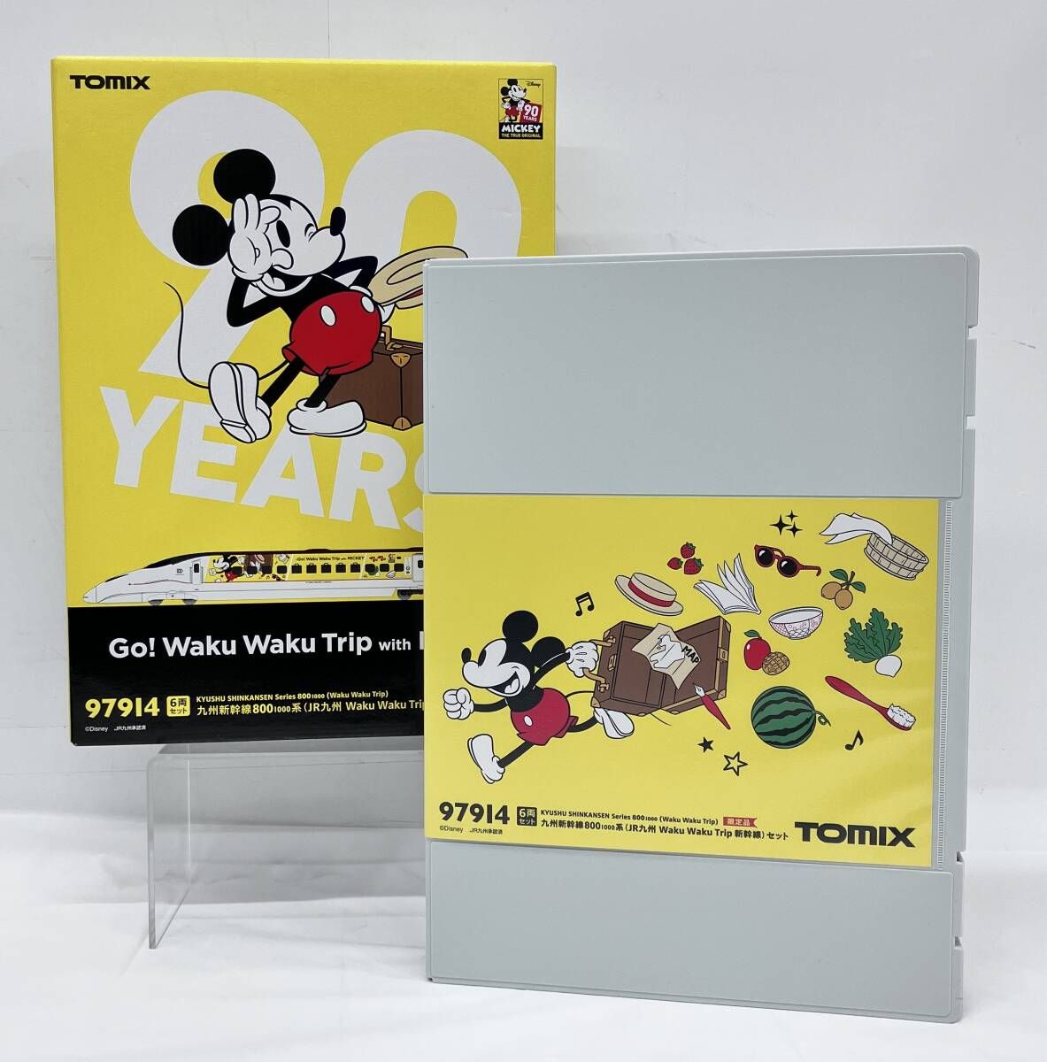 TOMIX 800系 九州新幹線ミッキーラッピング 97914・97915セット TOMIX 800系 九州新幹線ミッキーラッピング 97914・97915セット