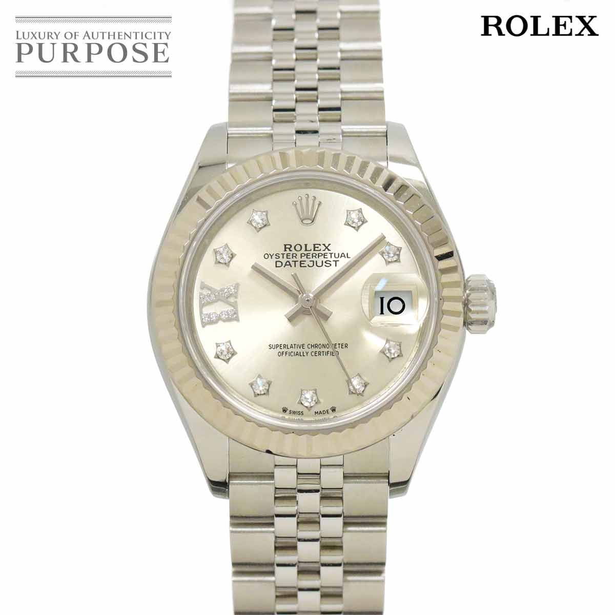超希少】ROLEX プレシジョン K18WG カットガラス 金無垢 手巻 超希少