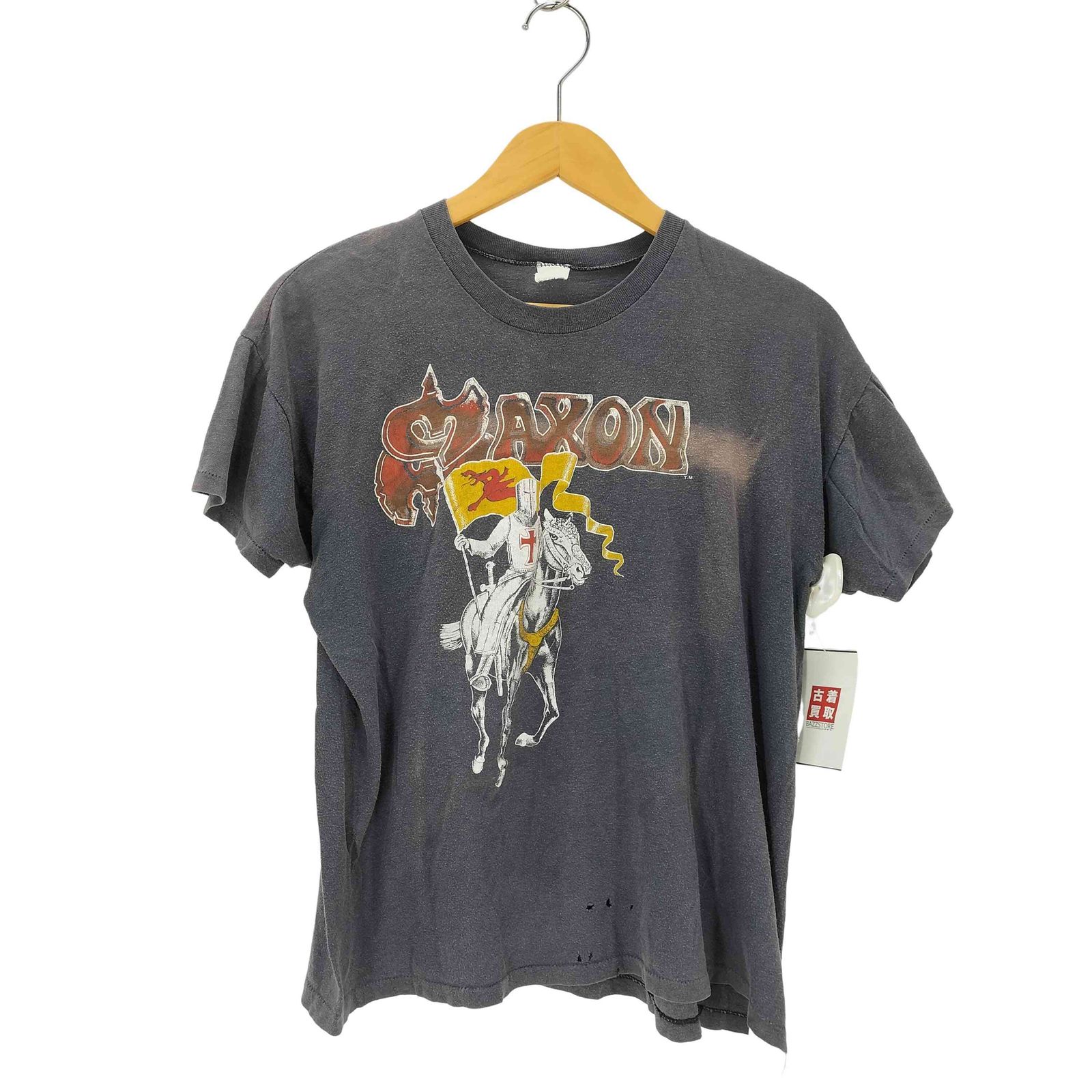 ユーズドフルギ USED古着 80S WORLD CRUSADER TOUR 1984 クルーネック 半袖Tシャツ メンズ 表記無 