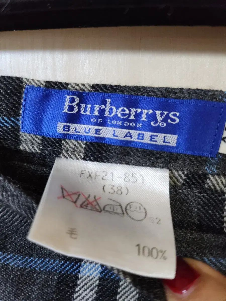 バーバリー チェック柄スカート 27 28 GULLKHAN_COM