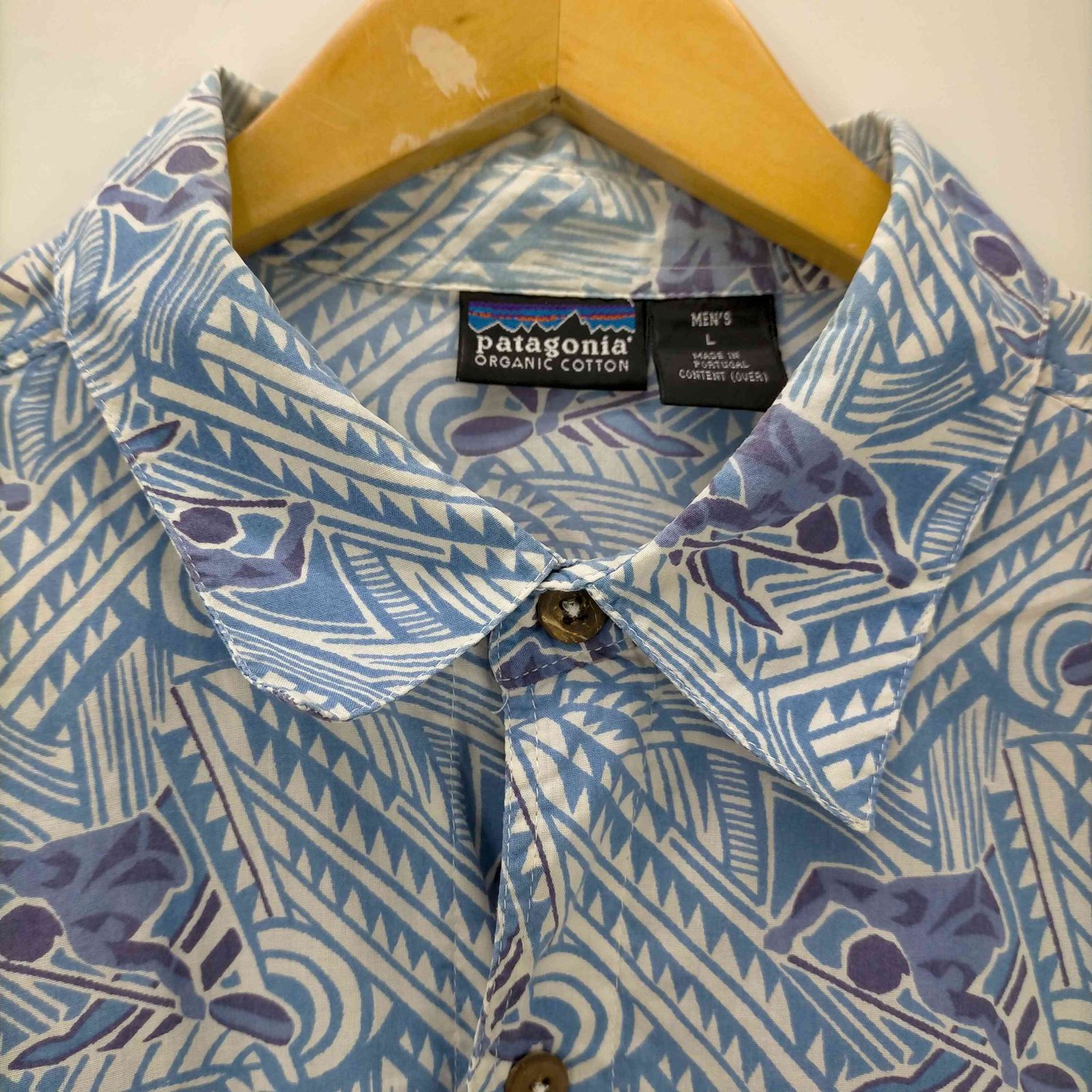 【美品】　patagonia 1996年製　総柄　半袖シャツ　DREAMTIME 1996'y Patagonia DREAMTIME SHIRTS カタログ持ってるのに