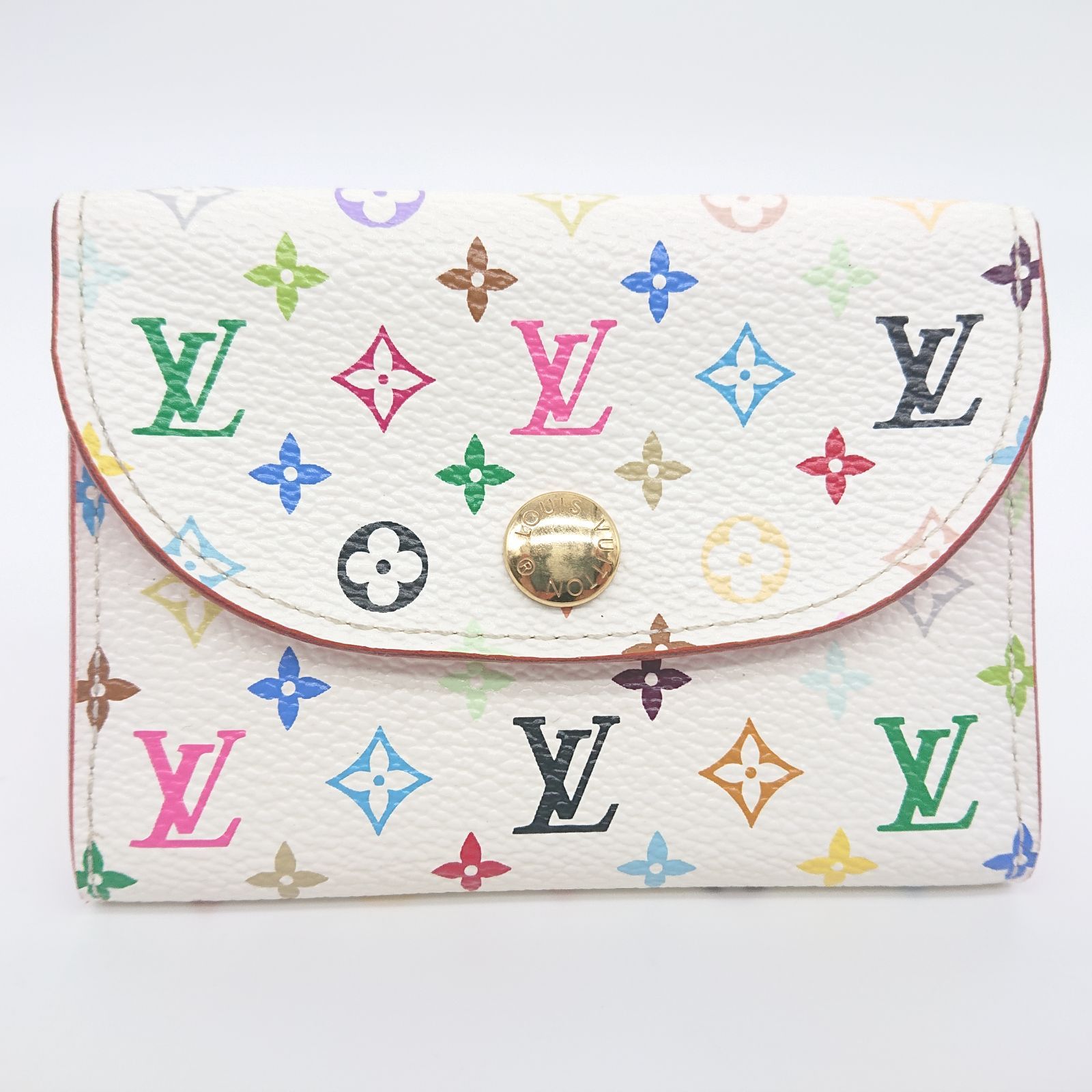 美品】Louis ルイヴィトン モノグラムマルチカラー カードケース