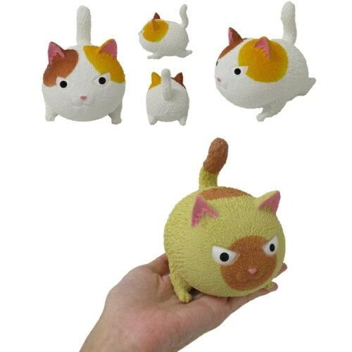 26号 ソフビ ぷーにゃん 新品未使用 送料無料 里親募集中ぷにぷにニャンコちゃん（1個）やわらか感触ボール