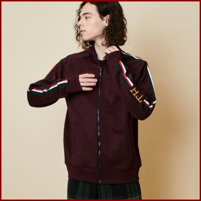 TH MONOGRAM ZIP THROUGH ボルドー 定価17600円 - メルカリ