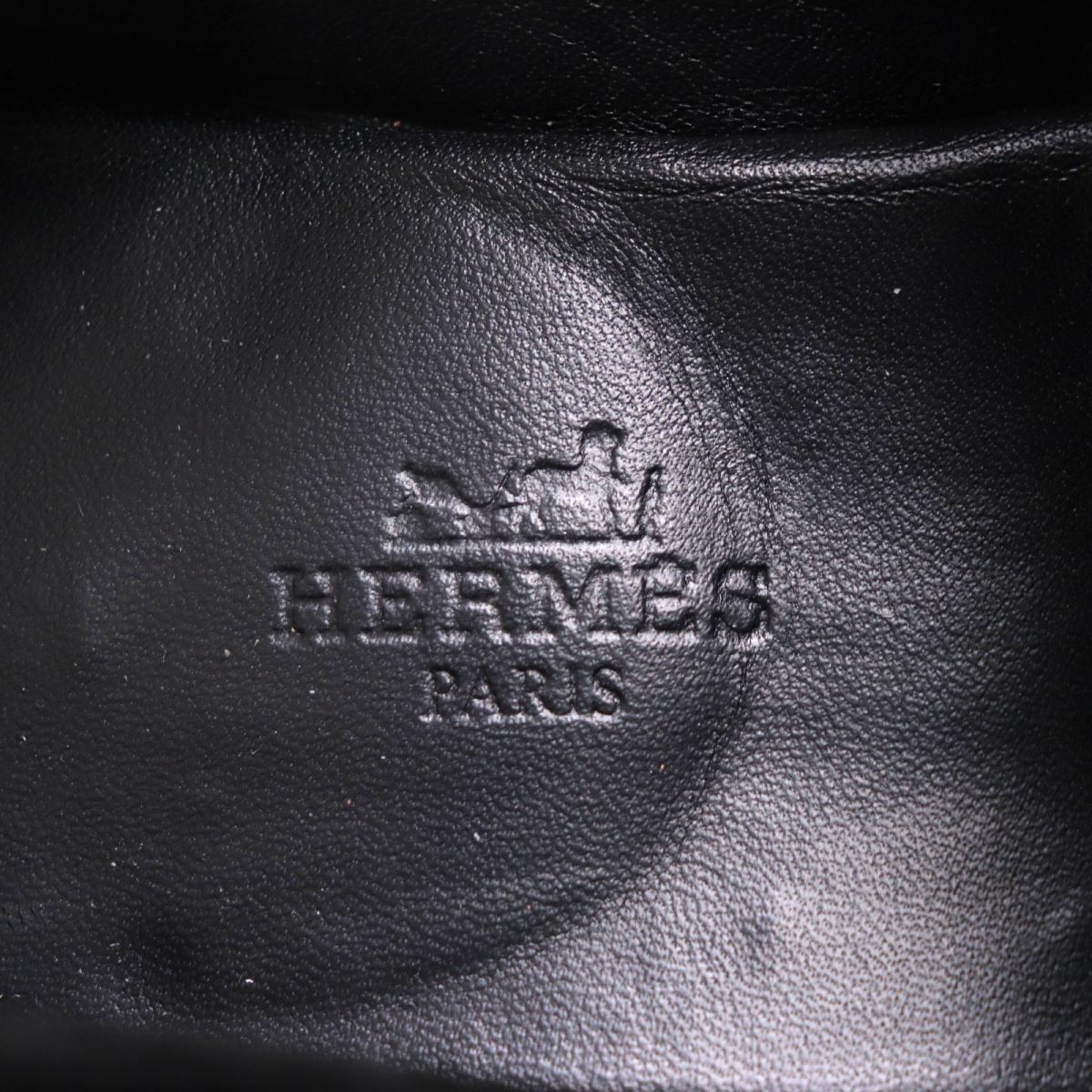 美品◇HERMES エルメス Paris パリ モカシン H金具 スウェードレザー