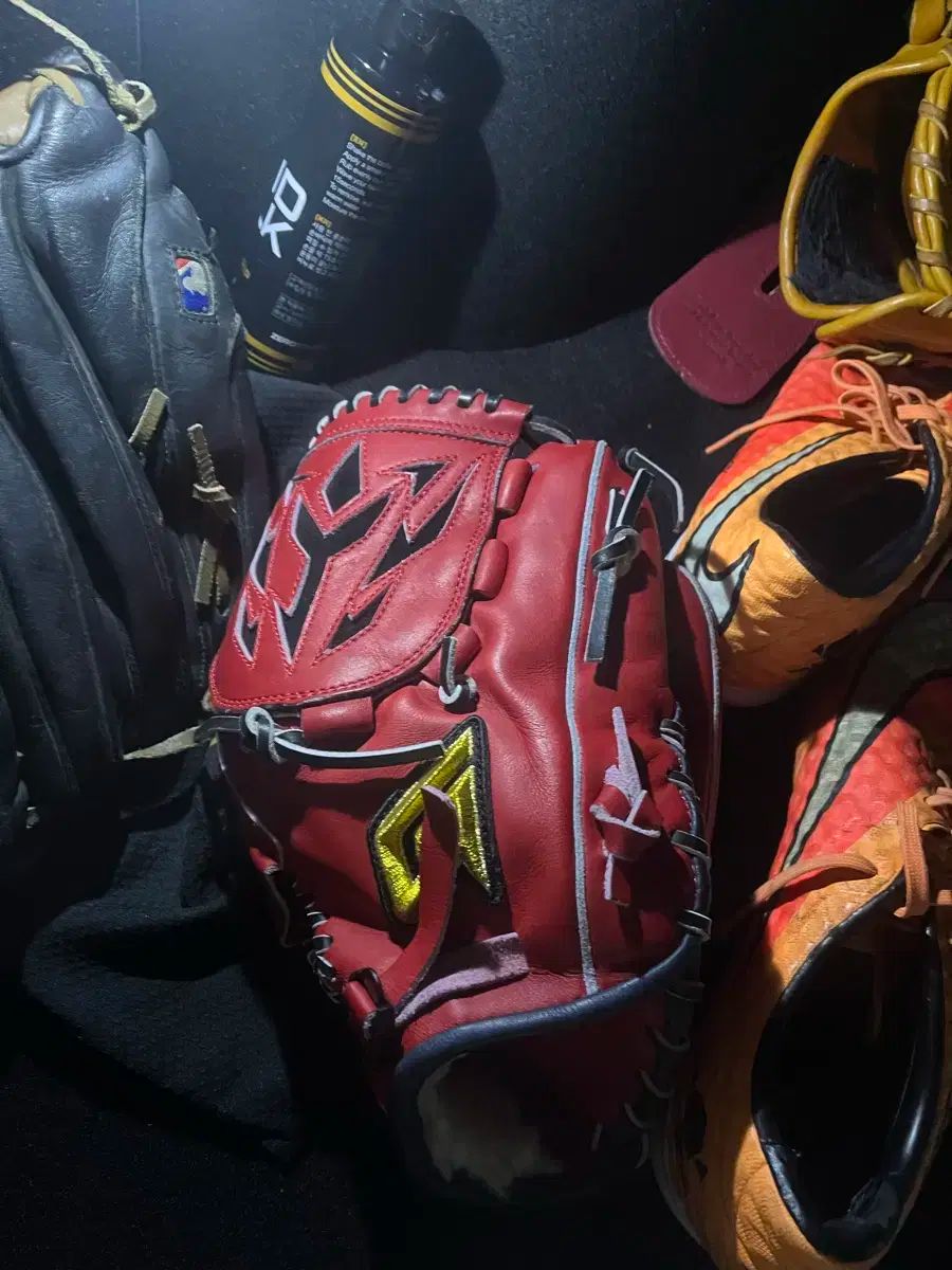 ゴールド 投手用グローブ ハイゴールド Hi-GOLD 硬式グラブ 心極