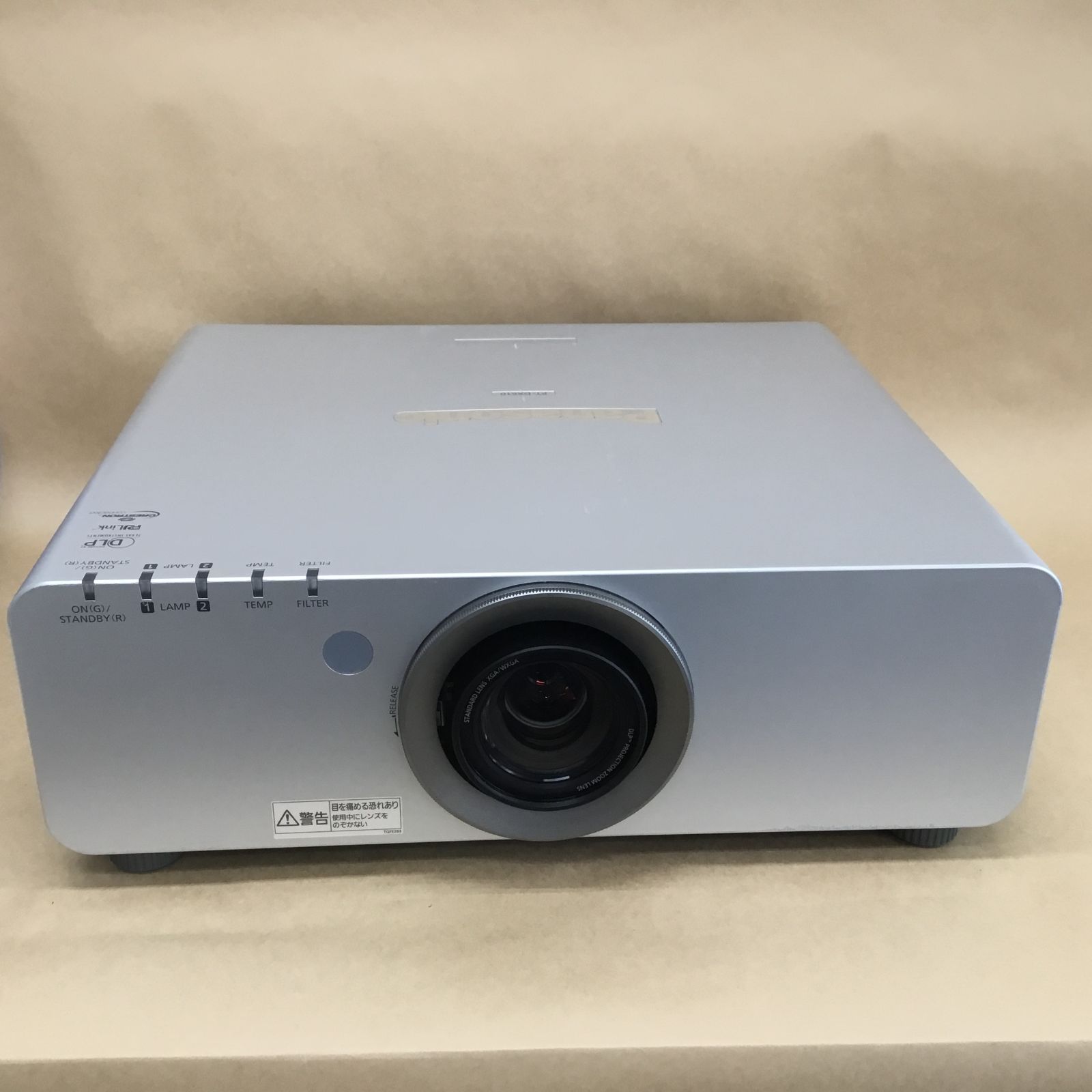 ランプ使用(1)(2)769時間 Panasonic プロジェクター PT-DX610S 6500