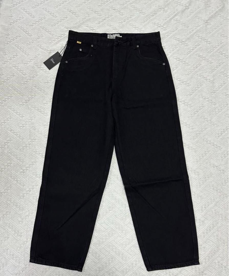 新品 Dime ダイム バギージーンズ デニム パンツ WASHED BLACK ブラック - メルカリ