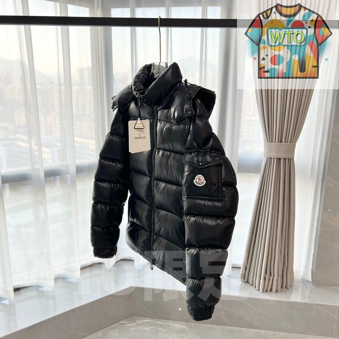 MONCLER モンクレール ブラック ダウンジャケット MONCLER モンクレール ダウンジャケット メンズ ブラック｜本日