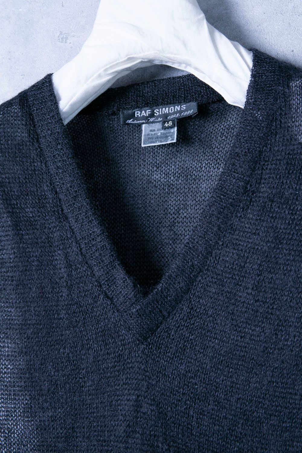 RAF SIMONS ラフ・シモンズ ローゲージニットベスト - メルカリ