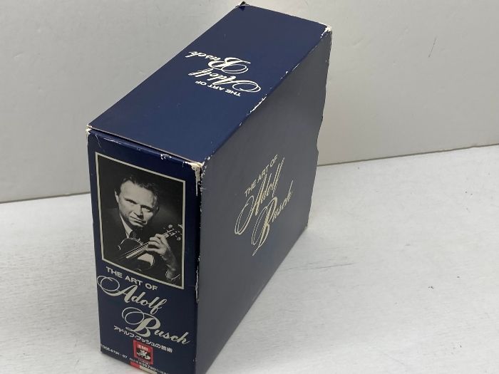 アドルフ・ブッシュの芸術 THE ART OF ADOLF BUSCH 17枚組 17CDBOX アドルフ・ブッシュの芸術 THE ART OF Adolf Busch 東芝