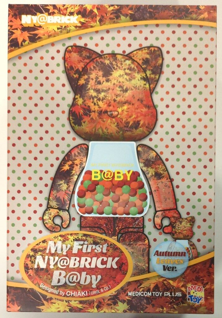 MEDICOMTOY NY BRICK MY FIRST NY BRICK BABY AUTUMN LEAVES VER. -400%