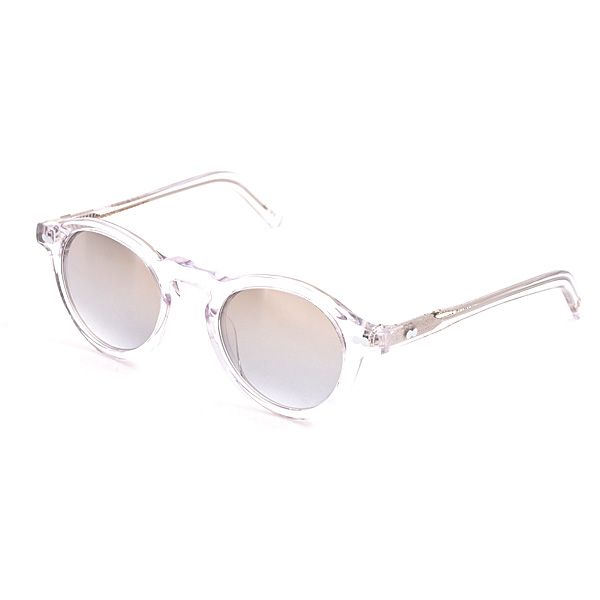 モスコット サングラス レディース MOSCOT Originals MILZEN ミラーレンズ 46□23-145 ボストン型 ミルゼン セルフレーム クリスタル