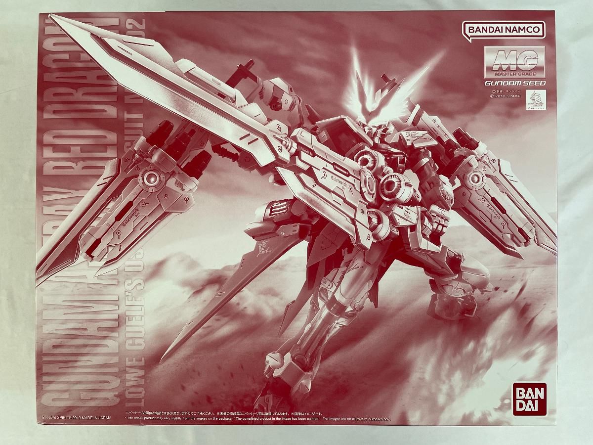 未使用未組み立て品　MG ガンダムアストレイレッドドラゴン　1/100 未開封】MG 1/100 ガンダムアストレイ レッドドラゴン - メルカリ