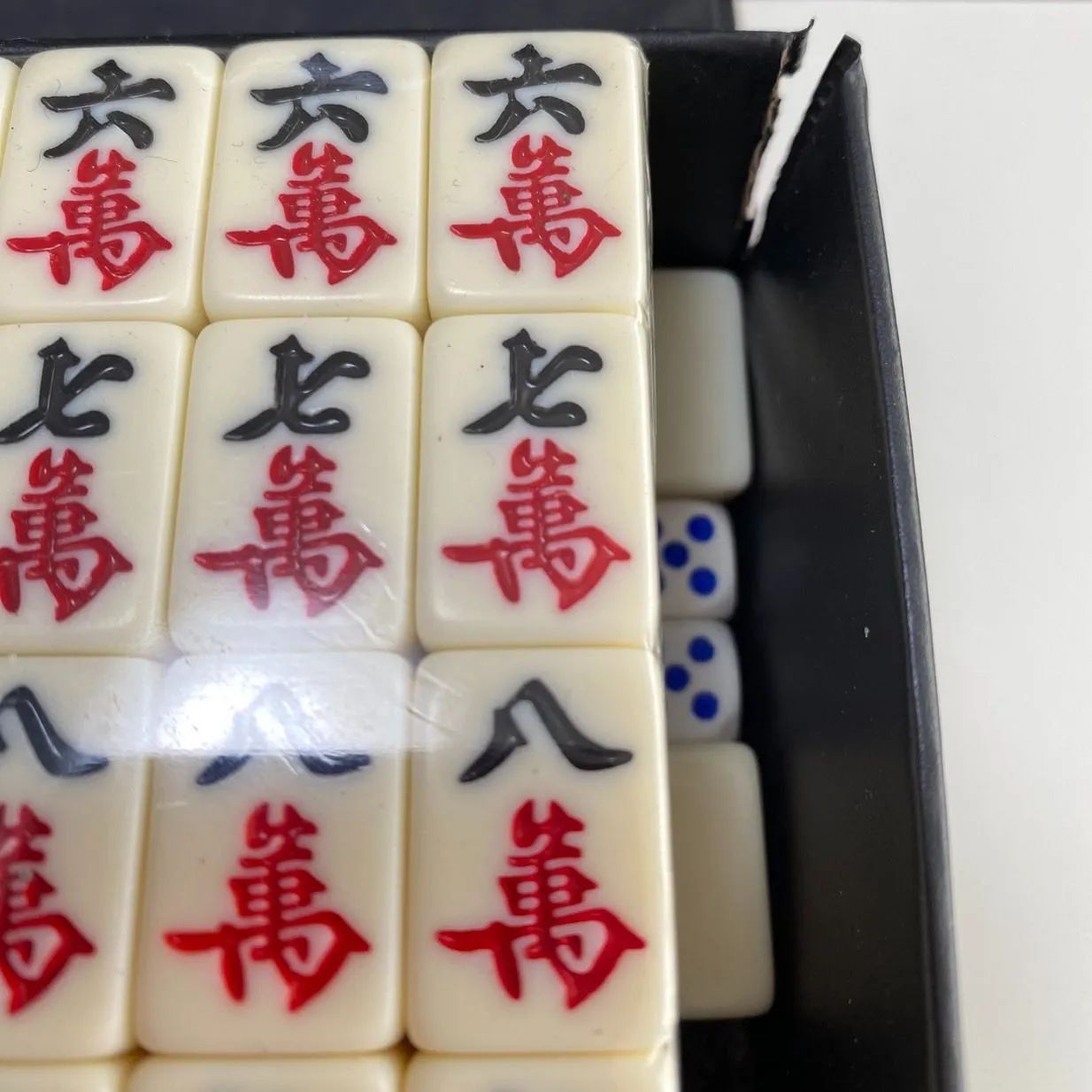中国式麻雀牌 ミニサイズ 麻雀牌 B級品 新品 未使用 中国土産