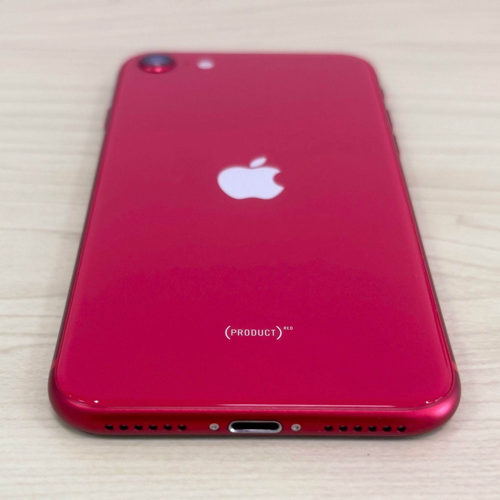 極美品】iPhoneSE2 64GB レッド SIMフリー 21169 - メルカリ