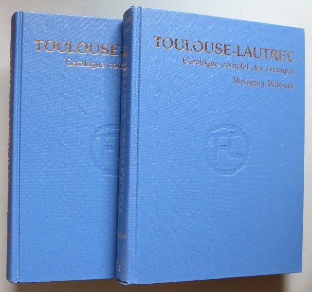 【書籍】TOULOUSE-LAUTREC　ロートレック　カタログ・ド・エスタンプ　全２冊セット