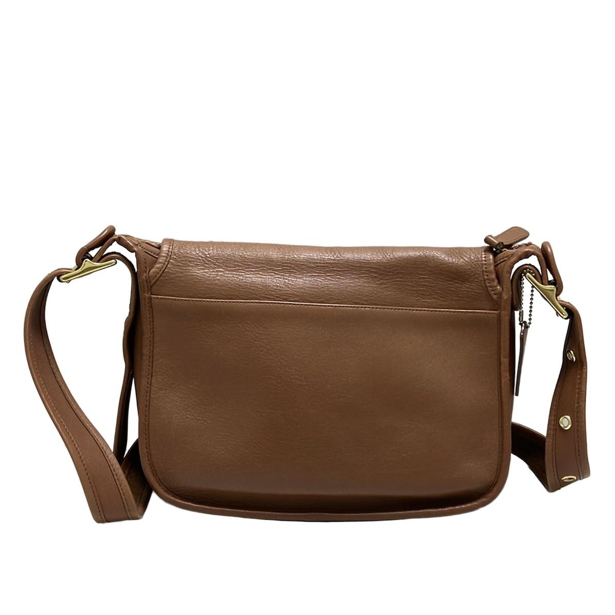 COACH(コーチ) ショルダーバッグ - 09951 ブラウン レザー - メルカリ