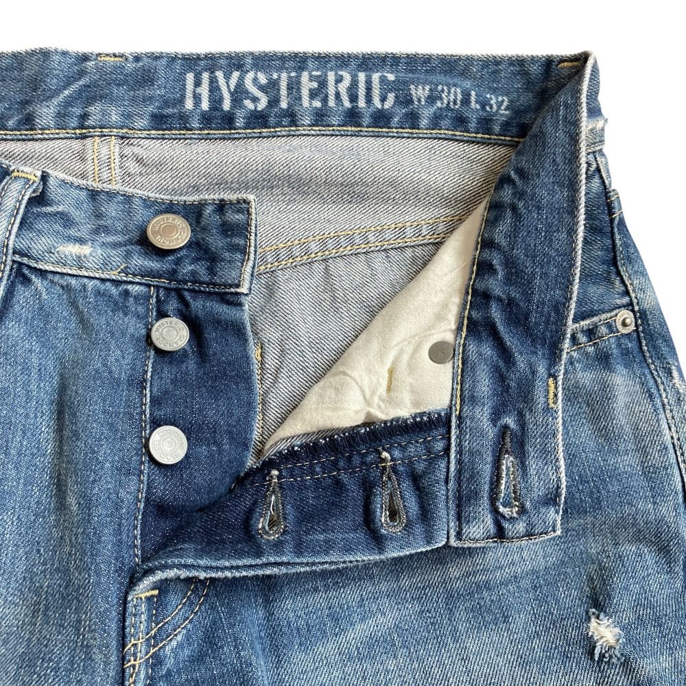 ヒステリックグラマー パッチワークデニム 30 HYSTERIC GLAMOUR