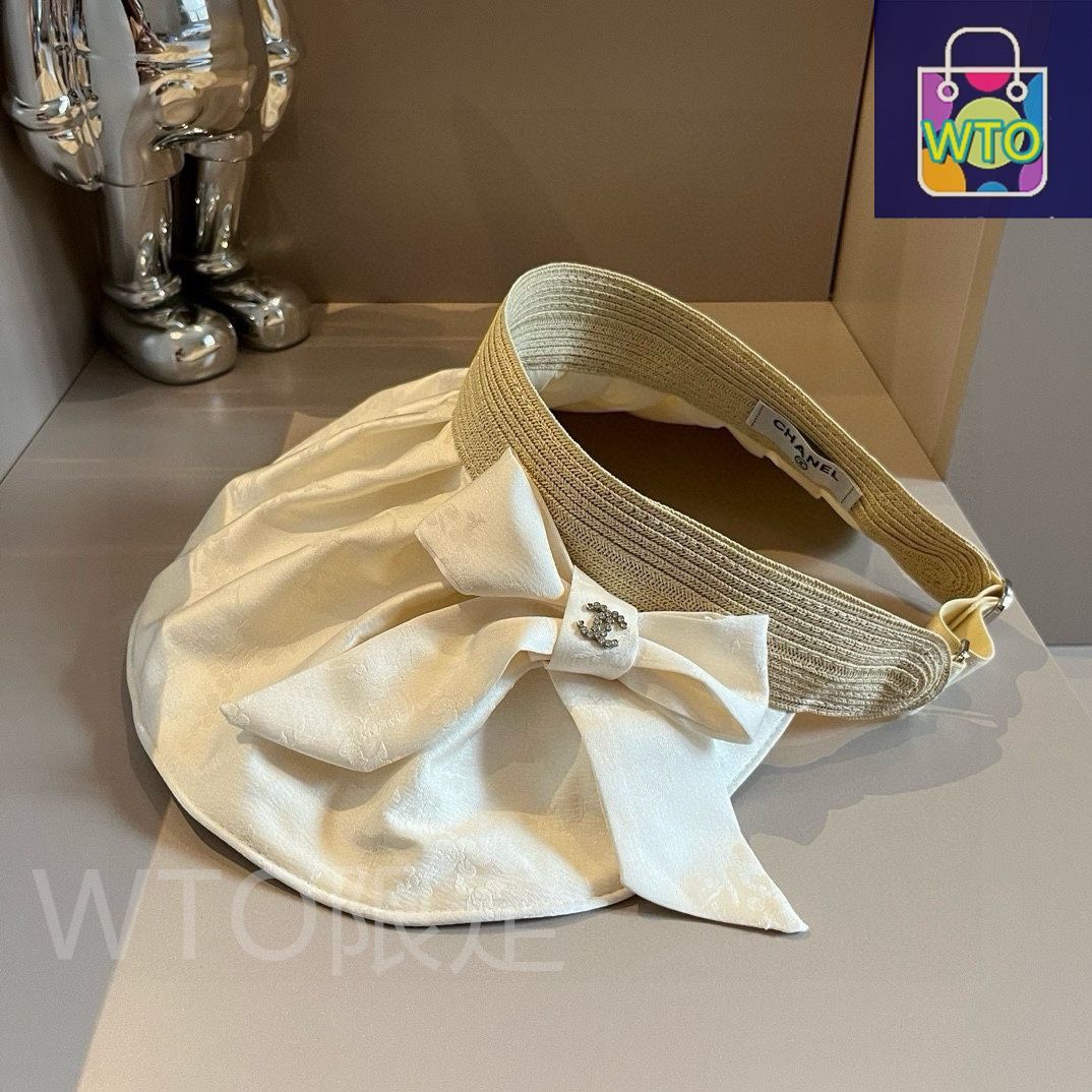 Chanel 香奈儿貝殻型日傘帽