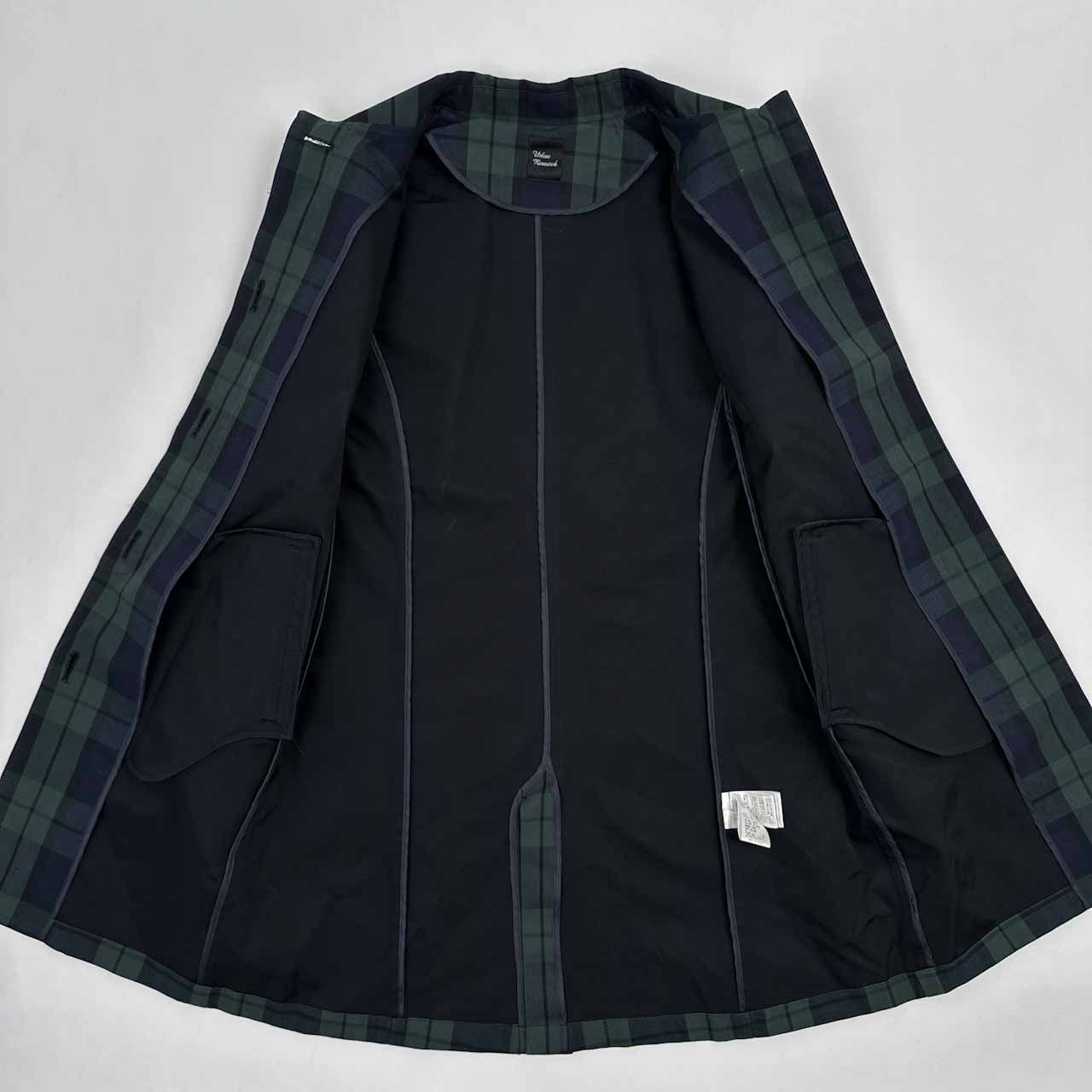 URBAN RESEARCH ブラックウォッチ チェック ステンカラーコート