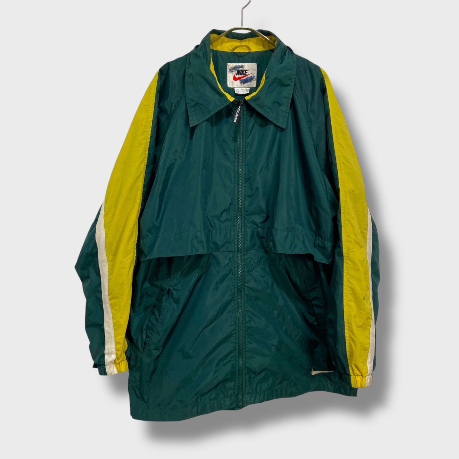 ☆NIKE☆ナイキ☆90-00s☆ナイロンジャケット☆ビッグスウォッシュ 