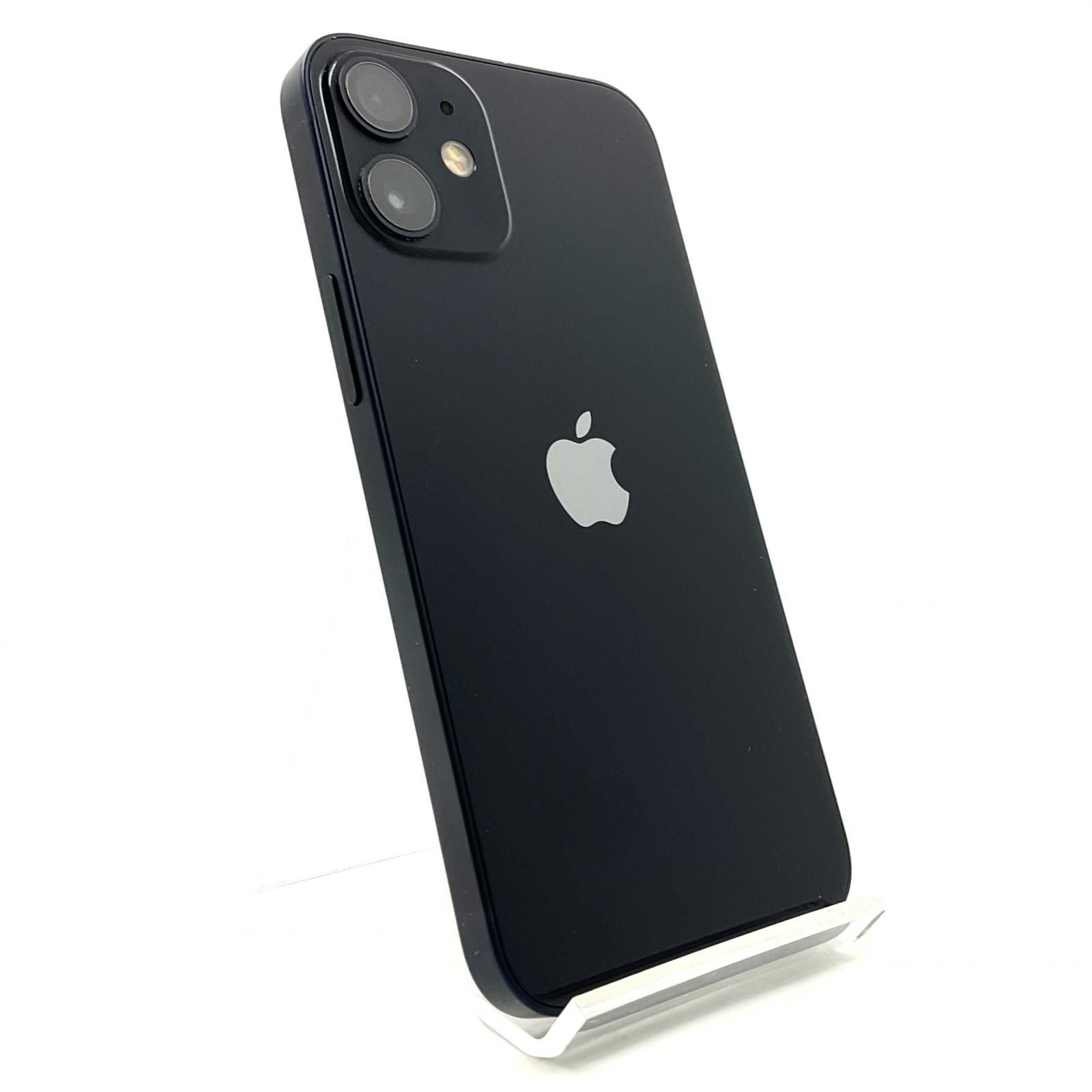 【美品】Apple iPhone 12mini 64Gブラック 本体 箱付属品付 Genuine Original OEM Apple iPhone 12 mini Black 64GB - BOX