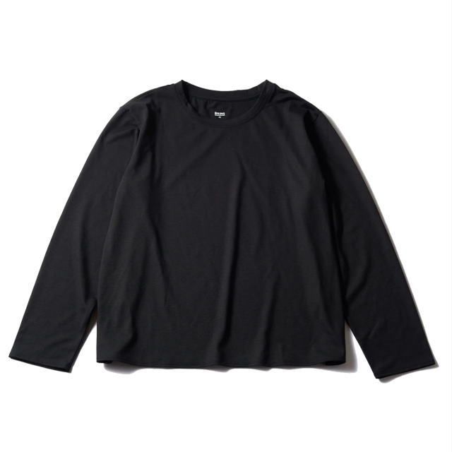Bring ブリング BW0108 WUNDERWEAR IMMERSION Long Sleeve T-shirt ブラック ワンダーウェア イマージョン ロングスリーブTシャツ 長袖 メリノウール51% 登山 トレッキング アウトドアトレイルランニ