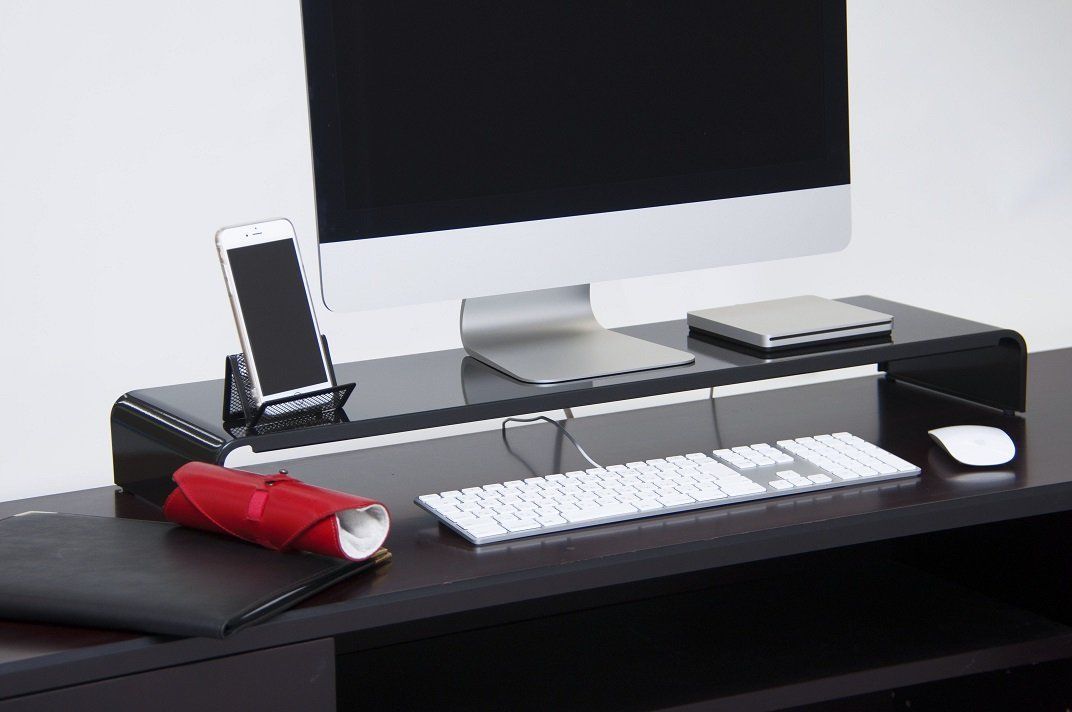 【数量限定】ブラック 幅80cm パソコンラック PCR-80KM 田窪工業所