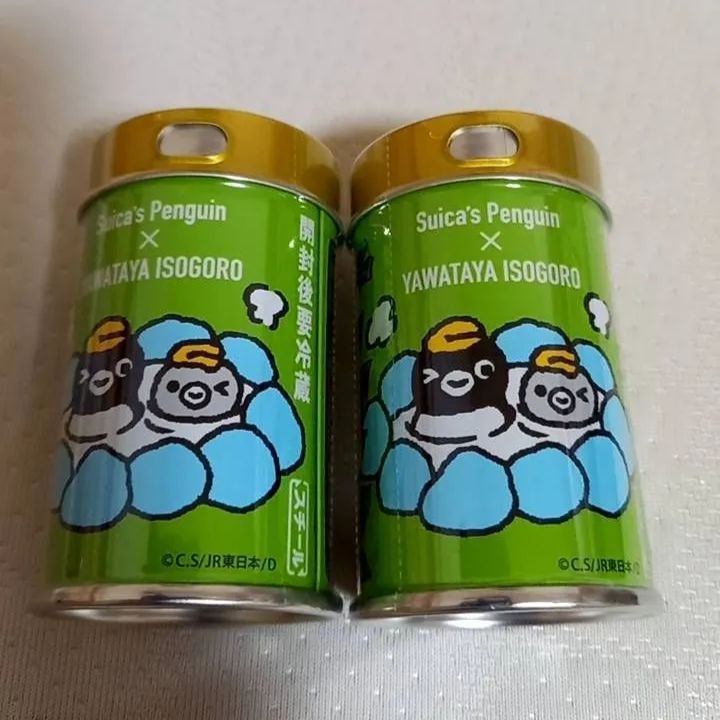 「新品未使用品」Suicaのペンギン 八幡屋礒五郎 七味 2缶セット