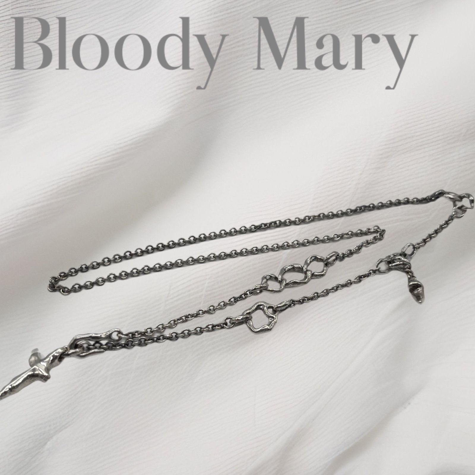 BloodyMary ブラッディマリー ネックレスアクス 羅針盤 シルバー