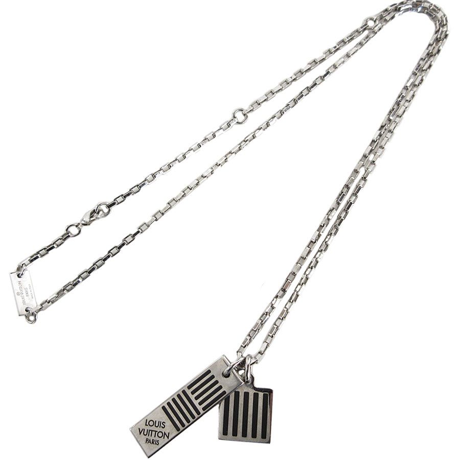 ルイ ヴィトン LOUIS VUITTON ネックレス コリエ ダミエカラーズ