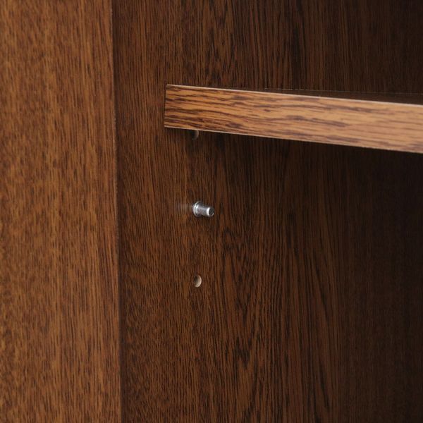 キャビネット オークブラウン 組立品 代引不可 TALLINNNEXPO_COM