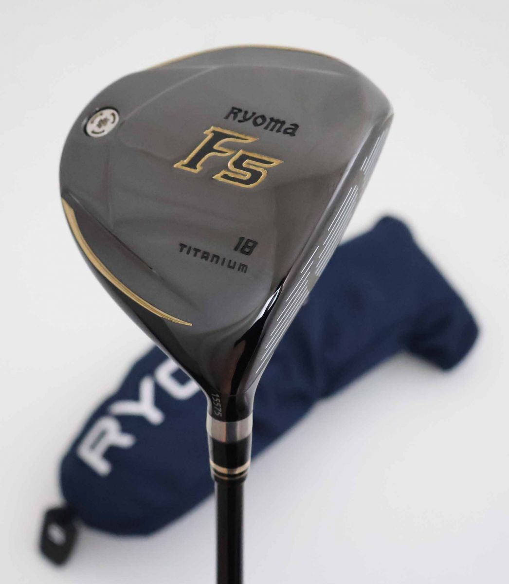 最も飛んでやさしい！Ryomaリョーマ　F5 フェアウェイウッド　BLACK IP　2017年モデル　18TourAD RF2 カーボン　SR　(73060